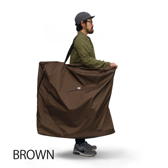 【輪行バッグ for Tyrell folding スラントモデル】輪行袋  肩ベルト・収納袋付き 底面を補強 FSX FXαなど 日本製No1072