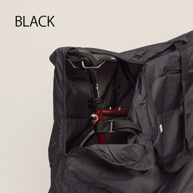 【輪行バッグ for Tyrell folding スラントモデル】輪行袋  肩ベルト・収納袋付き 底面を補強 FSX FXαなど 日本製No1072