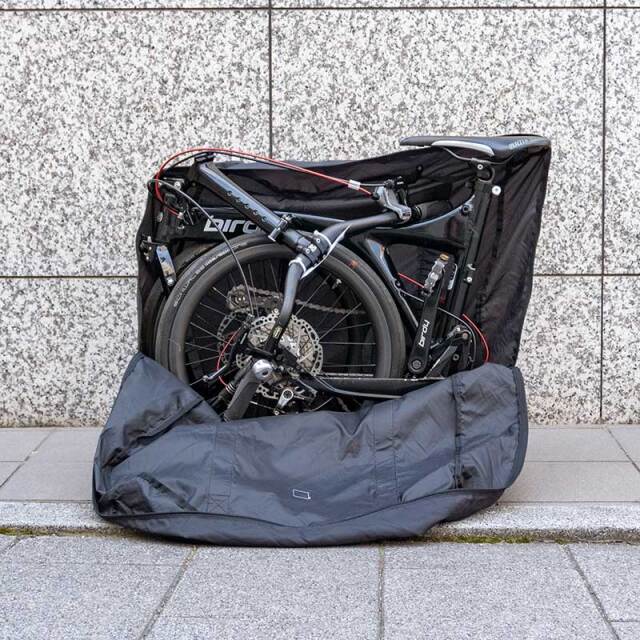 輪行バッグ Kシリーズ　Dahon Kシリーズ Brompton birdy Tyrell IVE ストラップ一体型　素早く輪行　日本製　No.1078