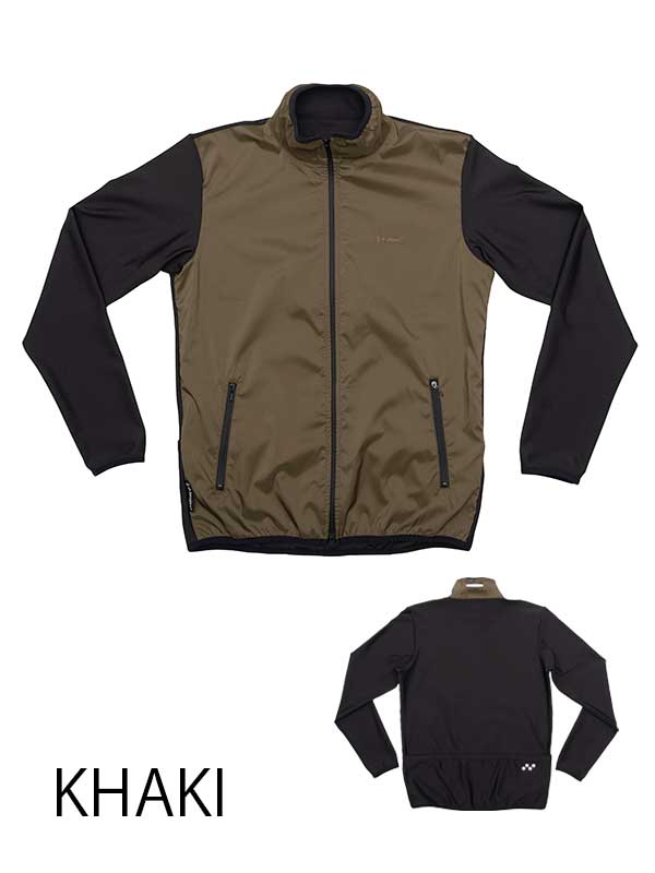 【TEDAREジャージ】SOLOTEX(R) Stretch Energy(R) 長袖ジャージ 伸張発熱 防風 2wayストレッチ 背ポケットNo.2155【送料無料】