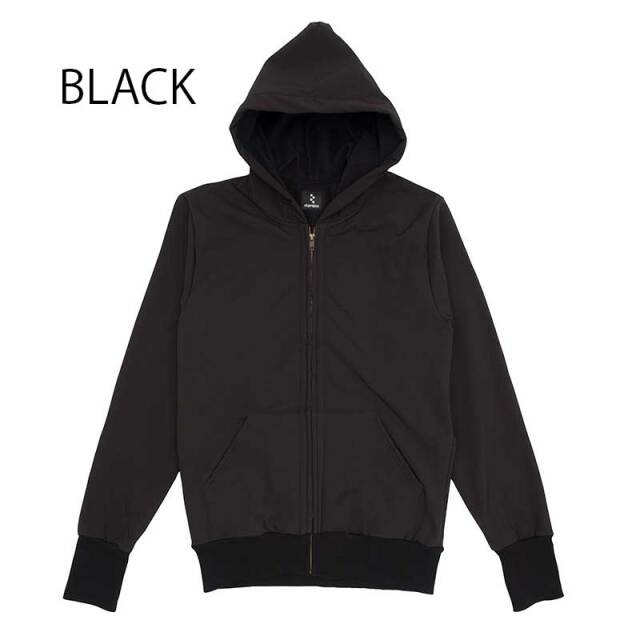 【鬼起毛フーディー】パーカー 防風・はっ水・保温 こたつレベルの温かさ 背ポケット 日本製 No.2179