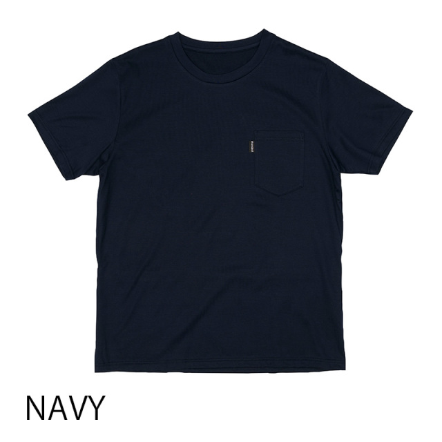 【4ポケットT MULTi EFFECT】Tシャツ 汗染み軽減 UVカット 吸汗速乾 接触冷感 ポケT 胸ポケット 背ポケット 吸汗速乾 日本製 No.2208