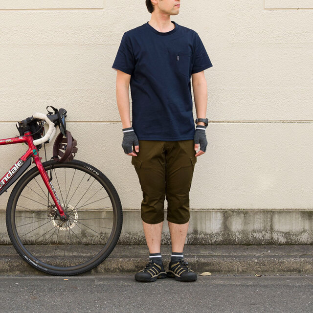 【4ポケットT MULTi EFFECT】Tシャツ 汗染み軽減 UVカット 吸汗速乾 接触冷感 ポケT 胸ポケット 背ポケット 吸汗速乾 日本製 No.2208