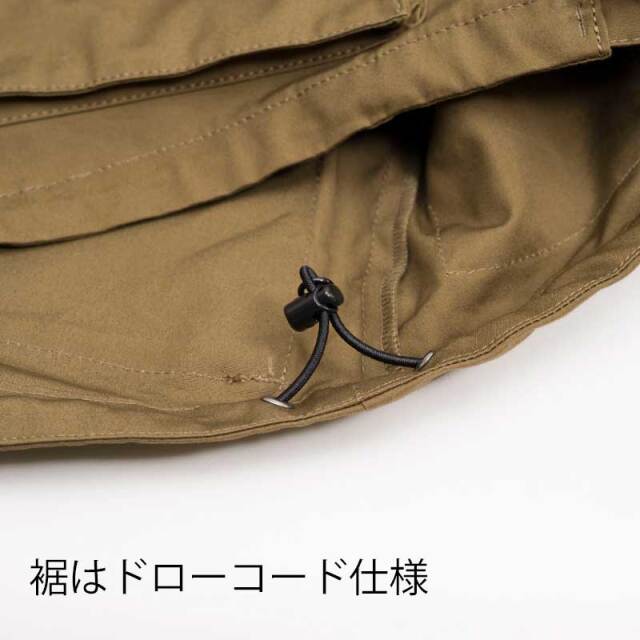 【ワーカーズジャケット】歴史ある耐水素材VENTILE® 大容量ポケット アウトドア トラベル No.2211 日本製