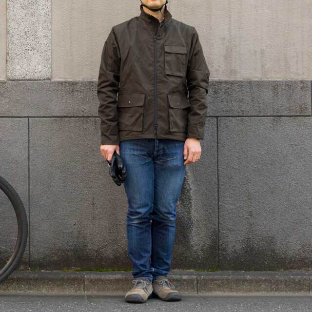【ワーカーズジャケット】歴史ある耐水素材VENTILE® 大容量ポケット アウトドア トラベル No.2211 日本製