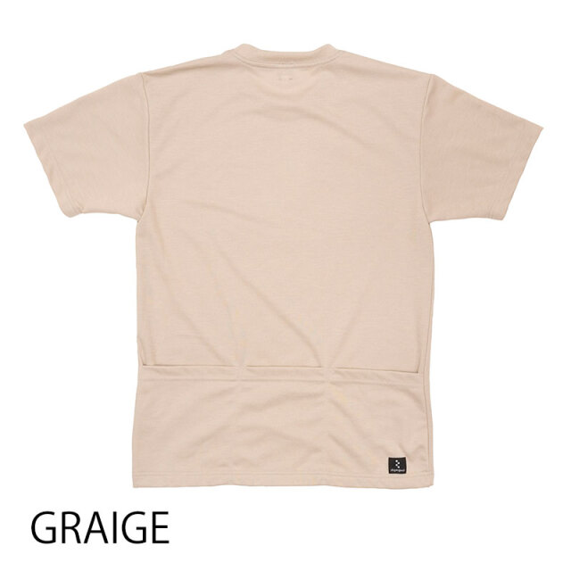 リンプロジェクト ロゴT】バックポケット付き Tシャツ ロゴプリント