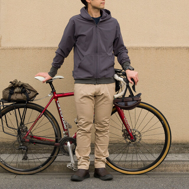 【鬼起毛パーカー】防風・はっ水・保温 こたつレベルで暖かい 背ポケット 日本製 No.2254