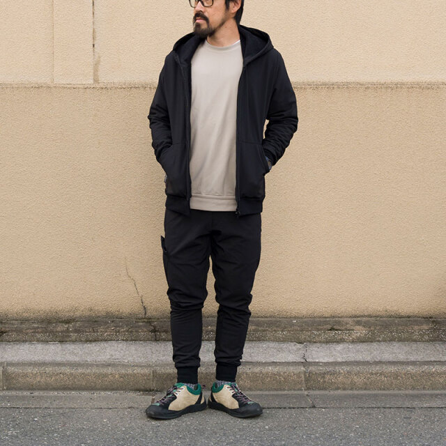 【鬼起毛パーカー】防風・はっ水・保温 こたつレベルで暖かい 背ポケット 日本製 No.2254