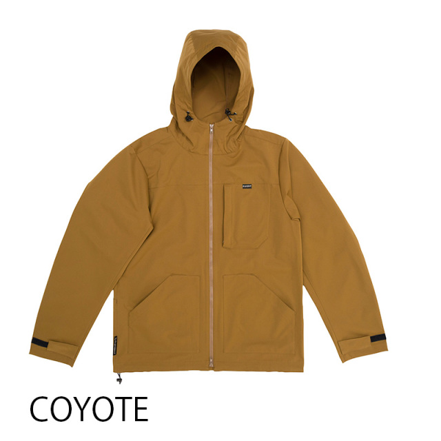 【バイクマンパーカーLight】MoveFit(R) 動きやすくストレッチ はっ水 防風 背ポケット フード付 No.2256