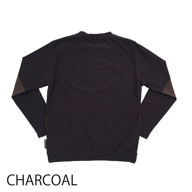 【TABIトレ】トレーナー ウォーフィル(R) 暖かく蒸れにくい スウェット 背ポケット 日本製 No.2263