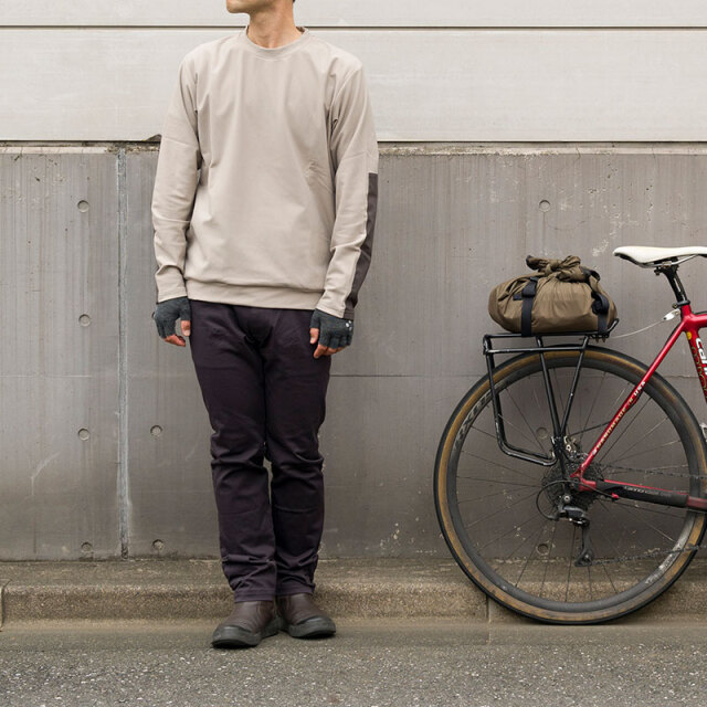 【TABIトレ】トレーナー ウォーフィル(R) 暖かく蒸れにくい スウェット 背ポケット 日本製 No.2263