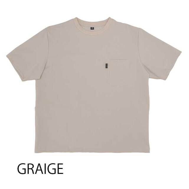 【4ポケットT】ReCONHny(R) Tシャツ UVカット 吸汗速乾 接触冷感 背ポケット 日本製 No.2270