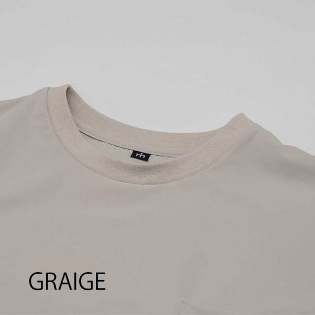 【4ポケットT】ReCONHny(R) Tシャツ UVカット 吸汗速乾 接触冷感 背ポケット 日本製 No.2270