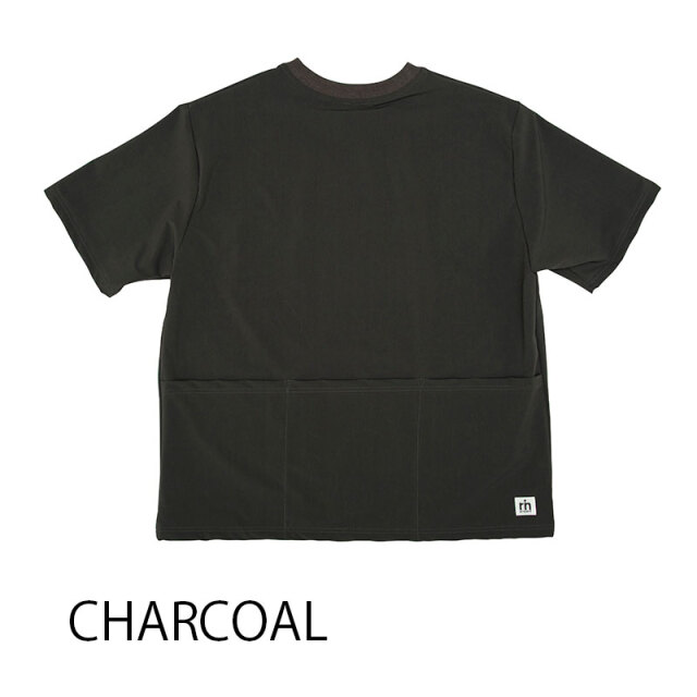【4ポケットT】ReCONHny(R) Tシャツ UVカット 吸汗速乾 接触冷感 背ポケット 日本製 No.2270