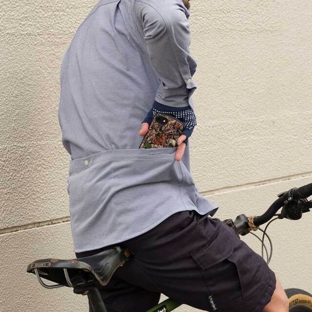 ノースウェットBIZシャツ ロングスリーブ】長袖 汗染み軽減加工 吸汗速