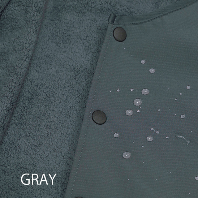 【鬼起毛ベスト】軽く暖かい防風・保温・撥水素材 背ポケット ジレ カジュアル 日本製 No.2274
