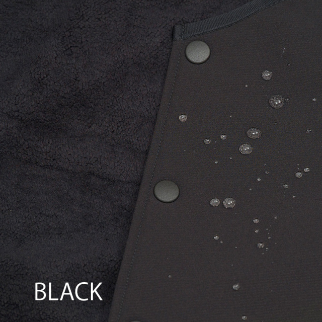 【鬼起毛ベスト】軽く暖かい防風・保温・撥水素材 背ポケット ジレ カジュアル 日本製 No.2274