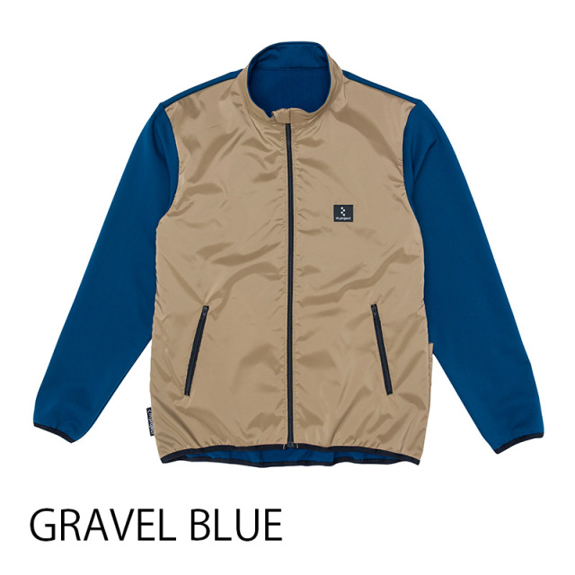 【MOVE ON ジャケット】長袖ジャージ ゆったりフィット 保温・通気・防風 2wayストレッチ 背ポケットNo.2275