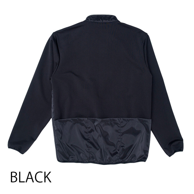 【MOVE ON ジャケット】長袖ジャージ ゆったりフィット 保温・通気・防風 2wayストレッチ 背ポケットNo.2275