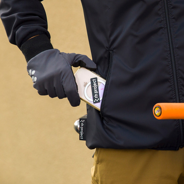 【MOVE ON ジャケット】長袖ジャージ ゆったりフィット 保温・通気・防風 2wayストレッチ 背ポケットNo.2275