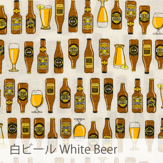 【サイクリストアロハ】BEER バックポケット リップルクロス 開襟 日本製 No.2279