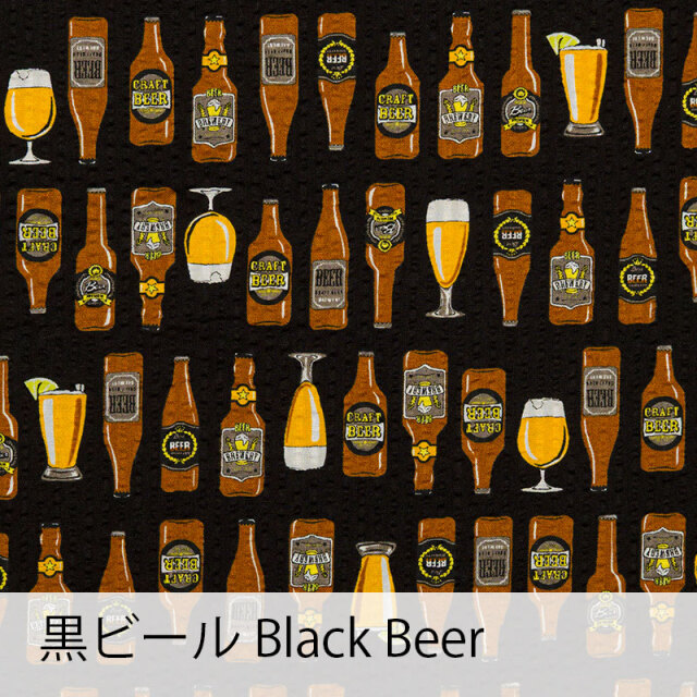 【サイクリストアロハ】BEER バックポケット リップルクロス 開襟 日本製 No.2279
