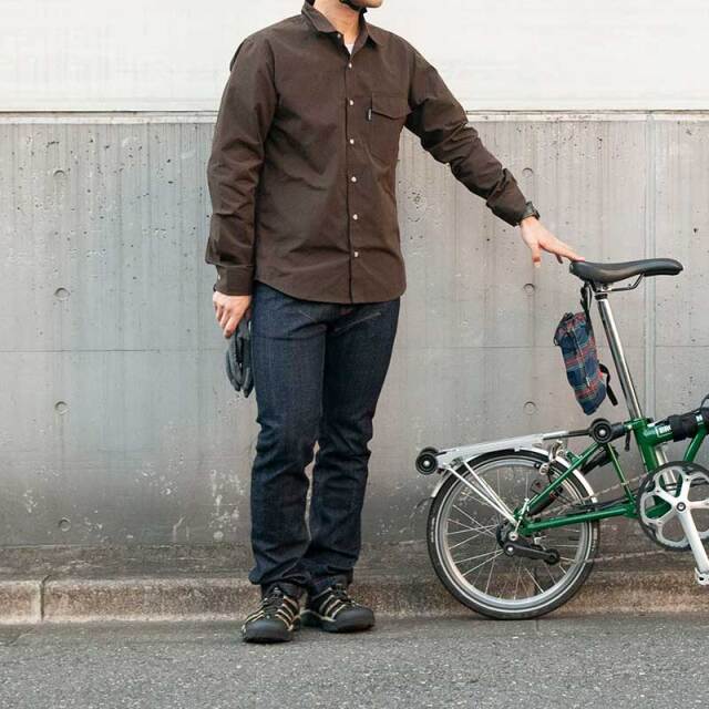 【ストレッチサイクルデニム】リンプロジェクト　12oz　自転車用　やわらかく伸びるストレッチデニム　No.3075 送料無料