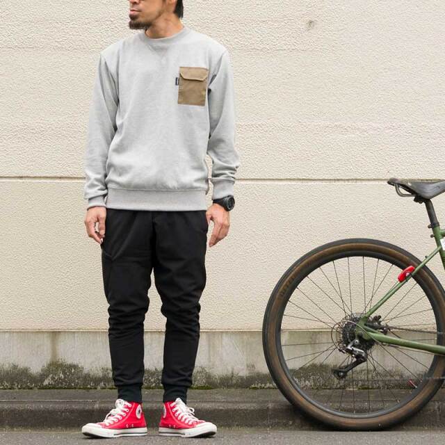 鬼起毛ジョガーパンツ 9分丈 こたつ感 2wayストレッチ 起毛 防風 はっ水 スマホポケット イージーパンツ No 3162 送料無料