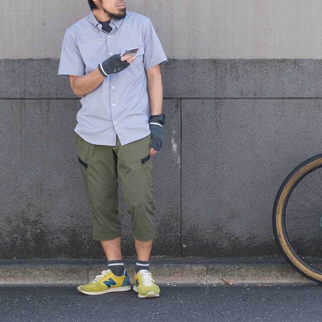 【アーバンアスレチックパンツ】7分丈 SOLOTEX(R) DRY べた付きにくい 吸汗速乾 しわ軽減 ベルト内蔵  No.3206