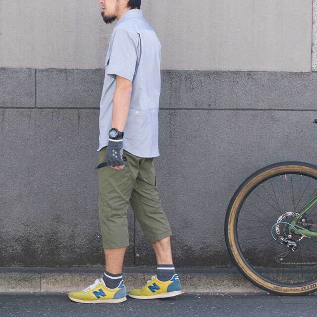 【アーバンアスレチックパンツ】7分丈 SOLOTEX(R) DRY べた付きにくい 吸汗速乾 しわ軽減 ベルト内蔵  No.3206