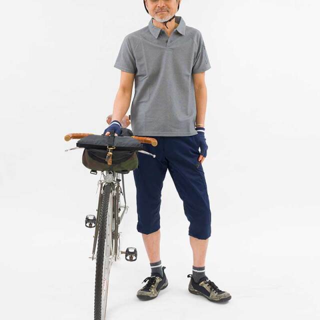 【アーバンアスレチックパンツ】7分丈 SOLOTEX(R) DRY べた付きにくい 吸汗速乾 しわ軽減 ベルト内蔵  No.3206