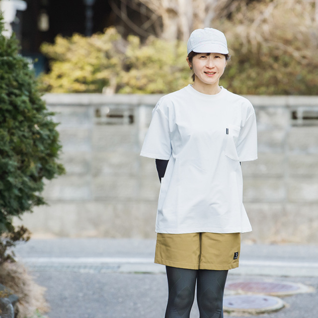 【ベッキーズパンツ】レディースサイズ ドライ素材 ショート丈 ストレッチ 撥水 アウトドアにも 日本製 No.3211
