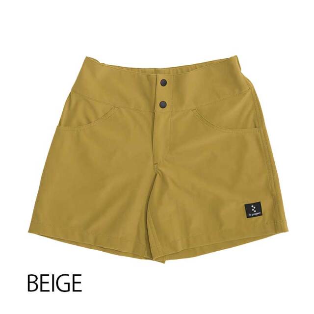 【ベッキーズパンツ】レディースサイズ ドライ素材 5分丈 ストレッチ 撥水 アウトドアにも 日本製 No.3211