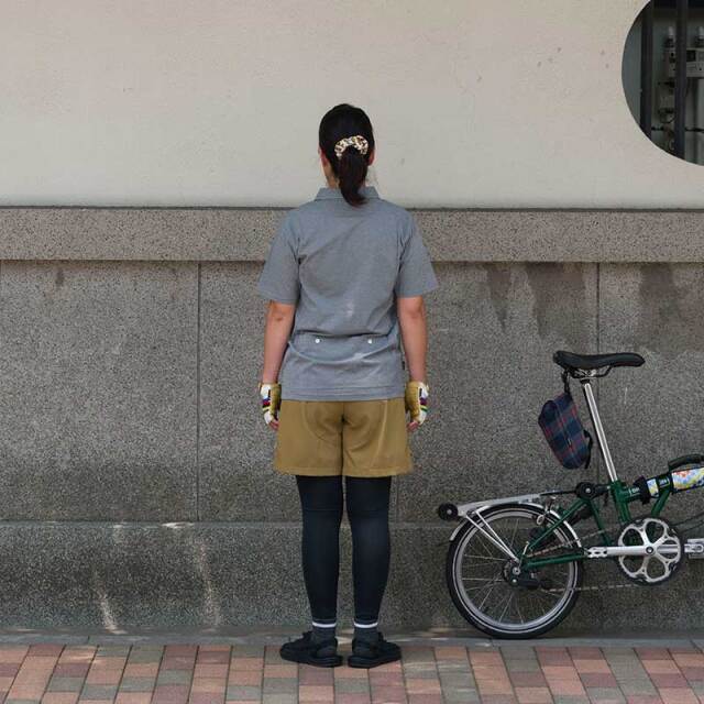 【ベッキーズパンツ】レディースサイズ ドライ素材 5分丈 ストレッチ 撥水 アウトドアにも 日本製 No.3211