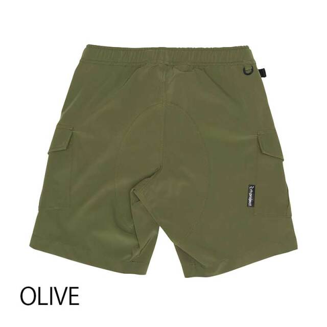 サイクルハーフパンツ】ドライ素材 5分丈 ストレッチ 撥水