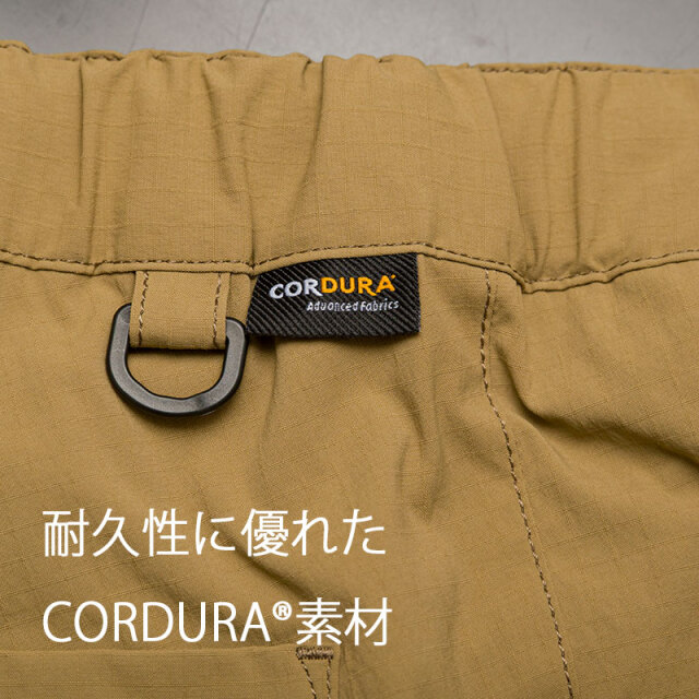 BIKE and PANTS 】CORDURA 耐摩耗 ドライ素材 5分丈 スマホ落下防止