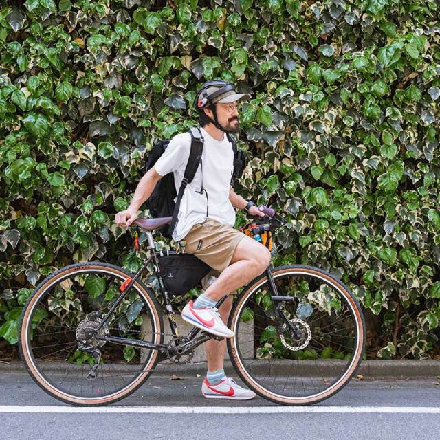 BIKE and PANTS 】CORDURA 耐摩耗 ドライ素材 5分丈 スマホ落下防止