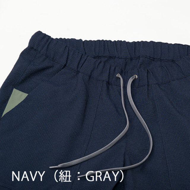 【BIKE and PANTS LONG】日傘のように涼しい サラッと風が抜けるCOOLMAX シアサッカー No.3219 日本製