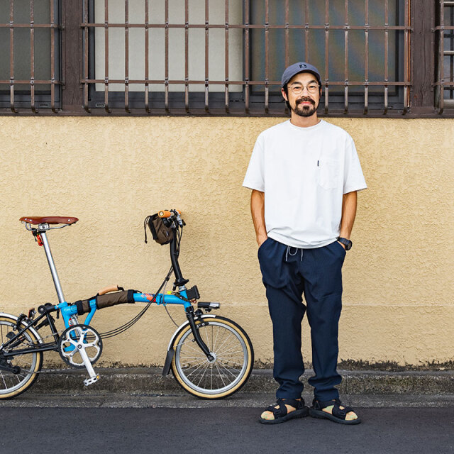 【BIKE and PANTS LONG】日傘のように涼しい サラッと風が抜けるCOOLMAX シアサッカー No.3219 日本製