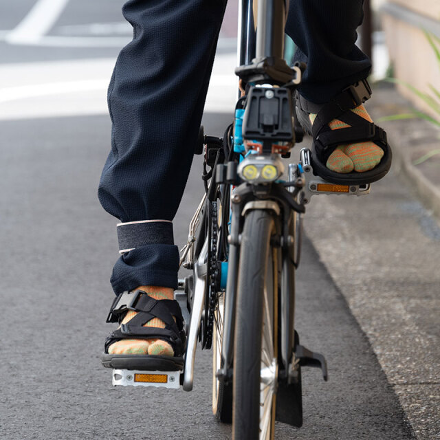 【BIKE and PANTS LONG】日傘のように涼しい サラッと風が抜けるCOOLMAX シアサッカー No.3219 日本製