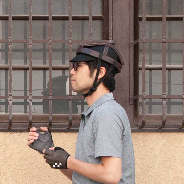 【サイクルキャップ】カスクやヘルメットの下に 雨や日光から目を守る 日本製 No.4503【ネコポス対応】