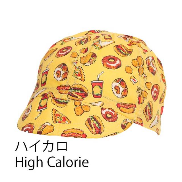 プリントサイクルキャップ】カスクやヘルメットの下に 雨や日光から目