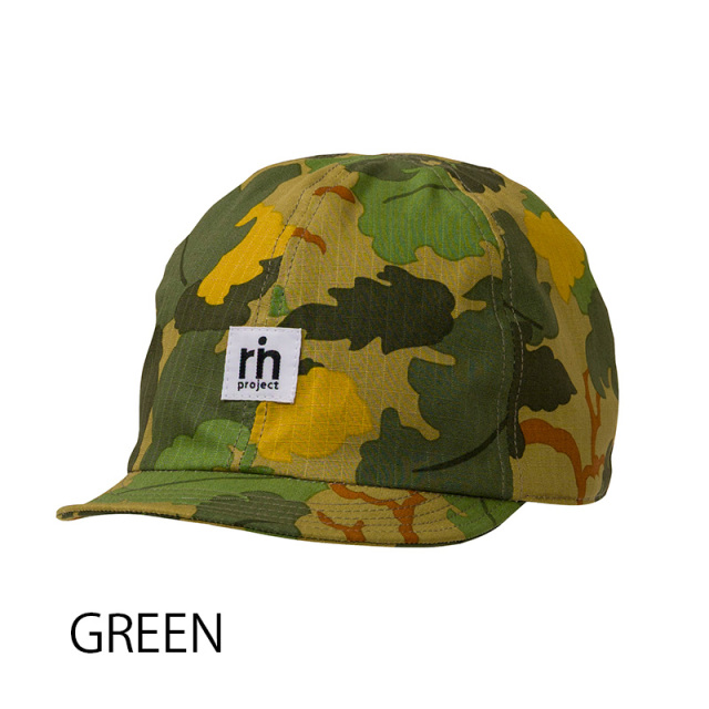 【KETTA 帽 リーフカモ】 カジュアル サイクルキャップ 迷彩 日本製 No.4556【ネコポス対応】