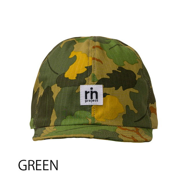 KETTA 帽 リーフカモ】 カジュアル サイクルキャップ 迷彩 日本製 No