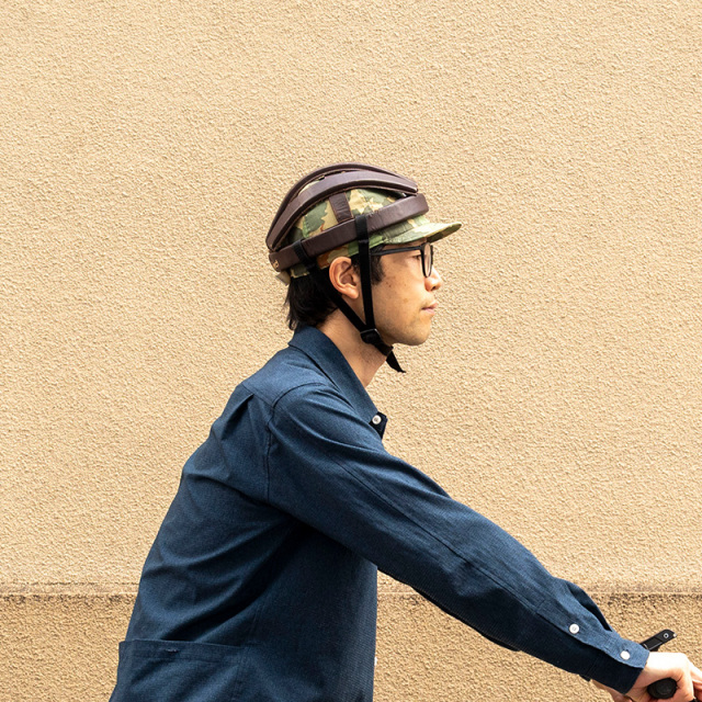 KETTA 帽 リーフカモ】 カジュアル サイクルキャップ 迷彩 日本製 No