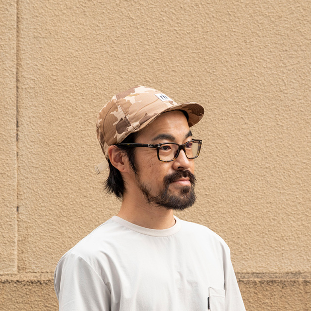KETTA 帽 リーフカモ】 カジュアル サイクルキャップ 迷彩 日本製 No