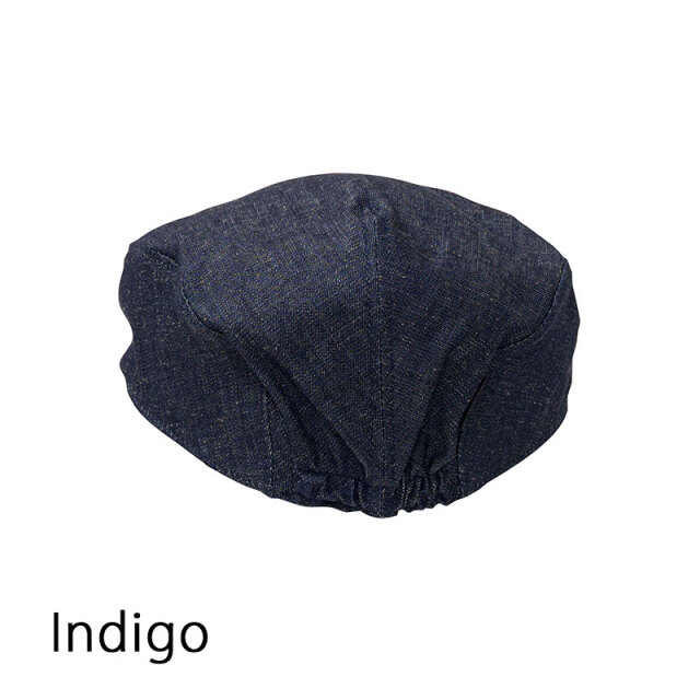 【ハンチング コットンヘンプ】生成り インディゴ 7.25oz ナチュラルな綿麻素材 日本製 No.4559