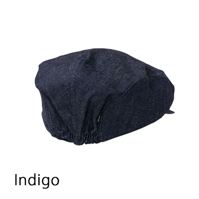 【ハンチング コットンヘンプ】生成り インディゴ 7.25oz ナチュラルな綿麻素材 日本製 No.4559