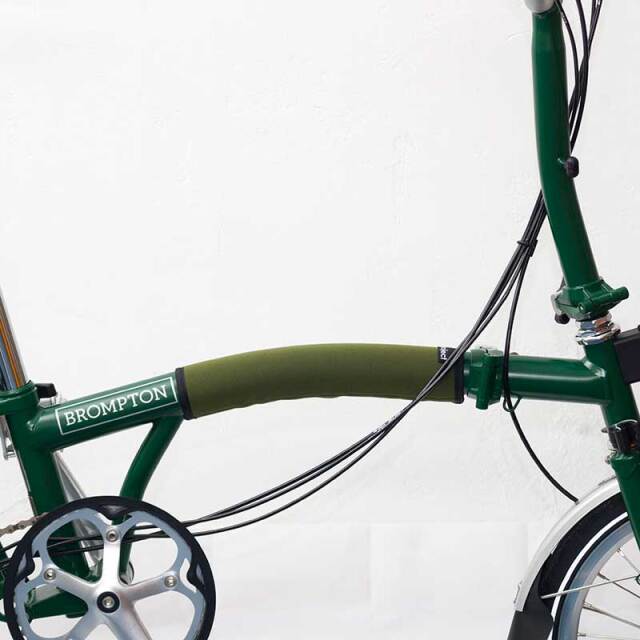 【ブロンプトン用フレームパッド】トップチューブカバー 傷付き防止 自転車のアクセントに No.5063