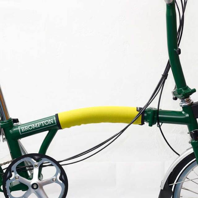 【ブロンプトン用フレームパッド】トップチューブカバー 傷付き防止 自転車のアクセントに No.5063